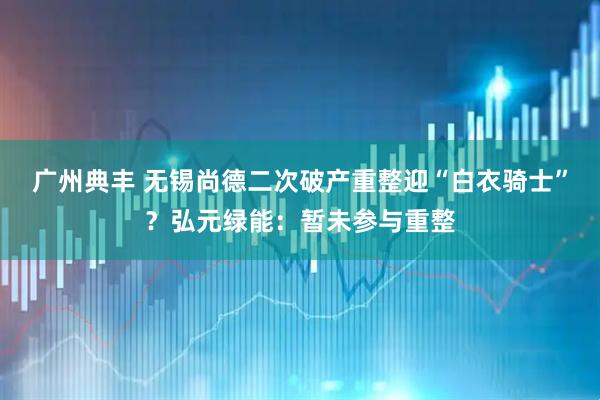 广州典丰 无锡尚德二次破产重整迎“白衣骑士”？弘元绿能：暂未参与重整